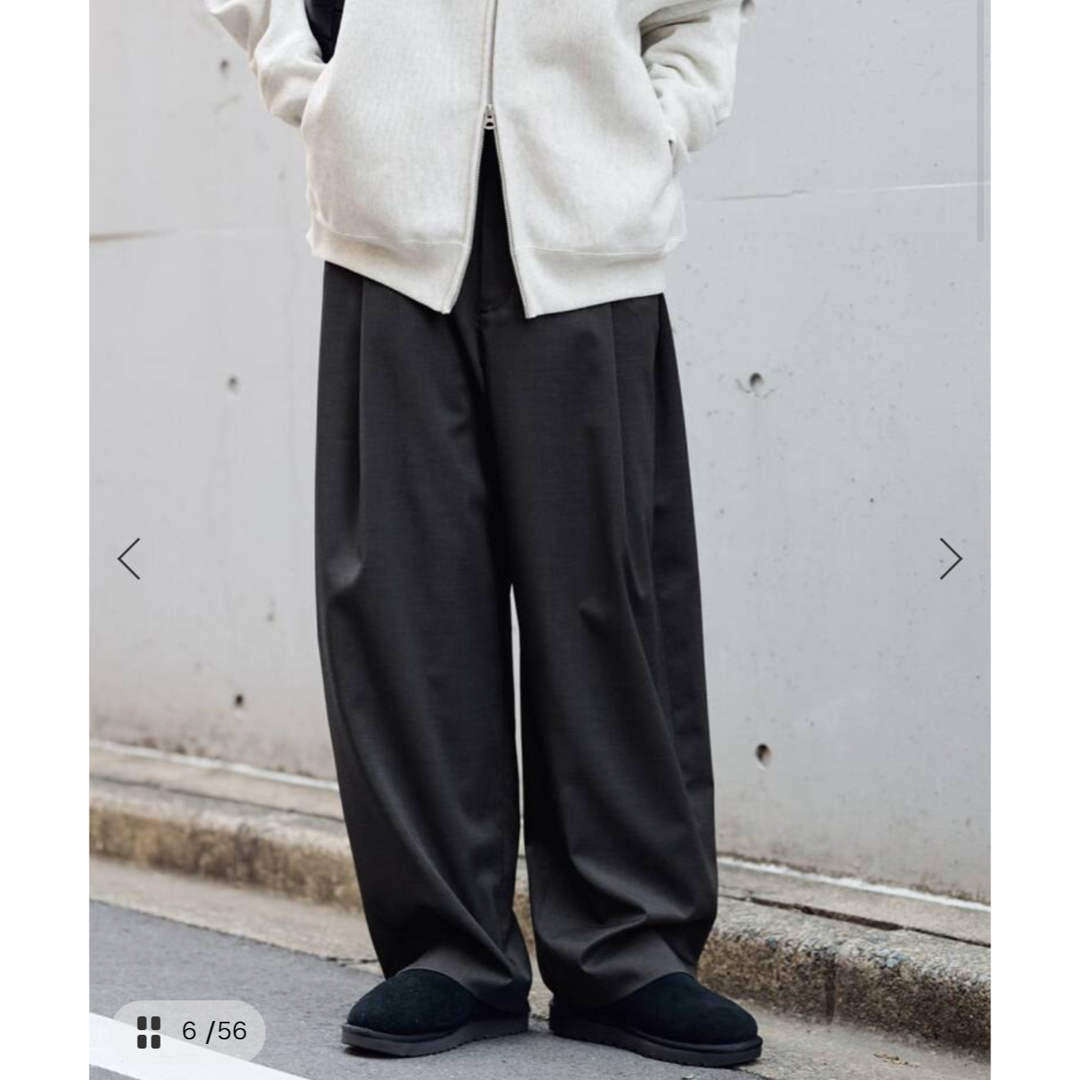 FRAMeWORK - タックカーブバックゴムパンツの通販 by 77｜フレーム