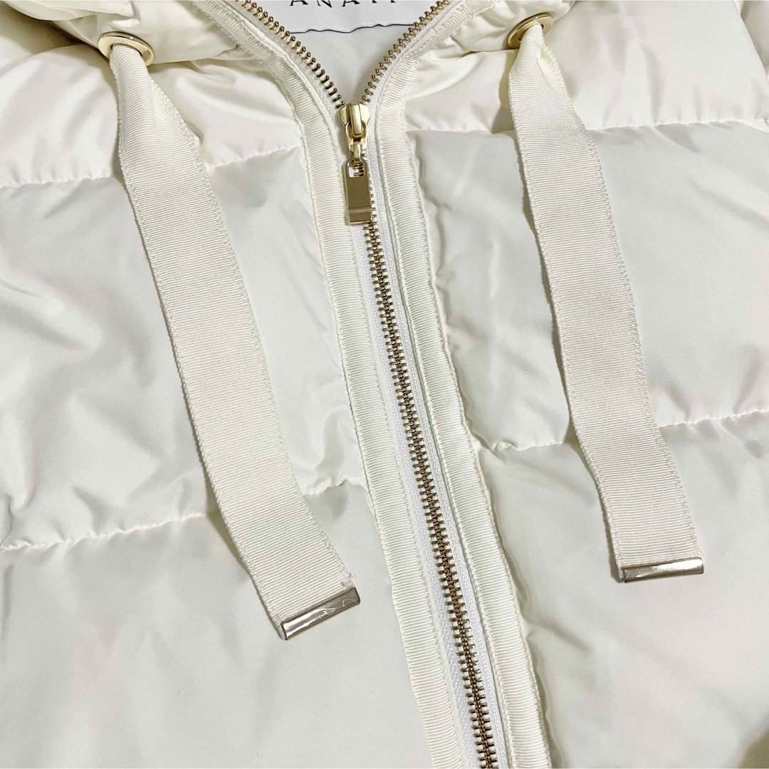 ANAYI - ANAYI アナイ マットタフタダウンコート 38 ホワイト 2023年の
