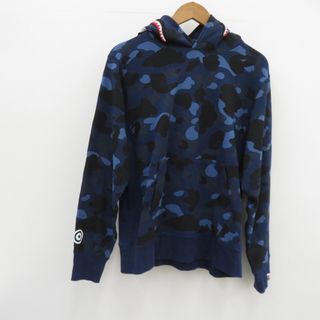 A BATHING APE（パーカー ・ ブルー・ネイビー/青色系）のフリマ