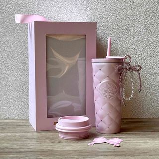 中国スターバックス ステンレスタンブラー ラインストーン