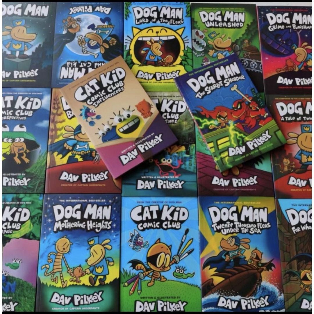 DogMan ドッグマン 17巻セット マイヤペン対応 音源おまけ付き 英語