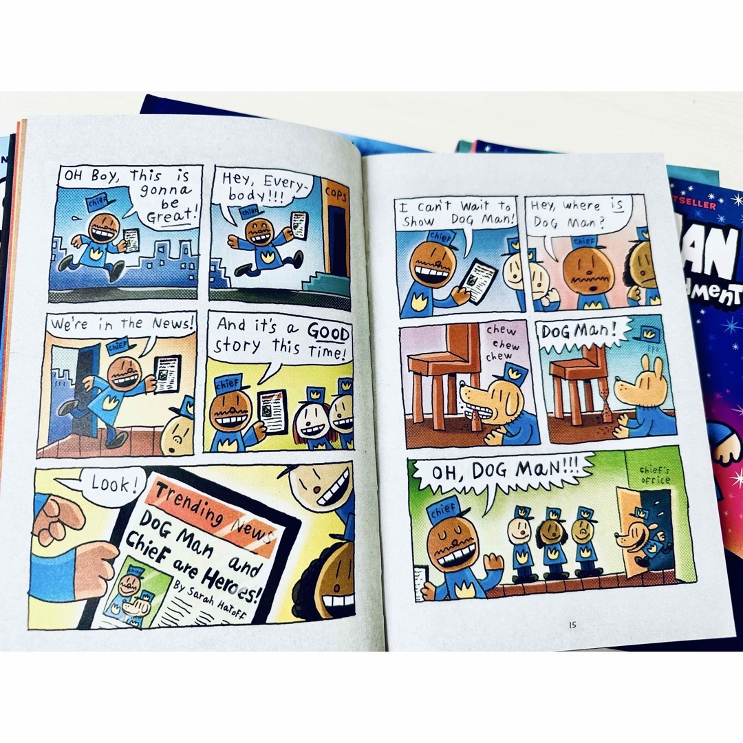 DogMan ドッグマン 17巻セット マイヤペン対応 音源おまけ付き 英語