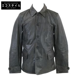 RRL - キムタク着 グランメゾン東京 RRL レザーカーコート 木村拓哉
