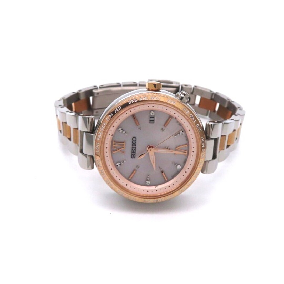 SEIKO - 【SSQV014】SEIKO セイコー 時計 ルキア ワールドタイム ☆極