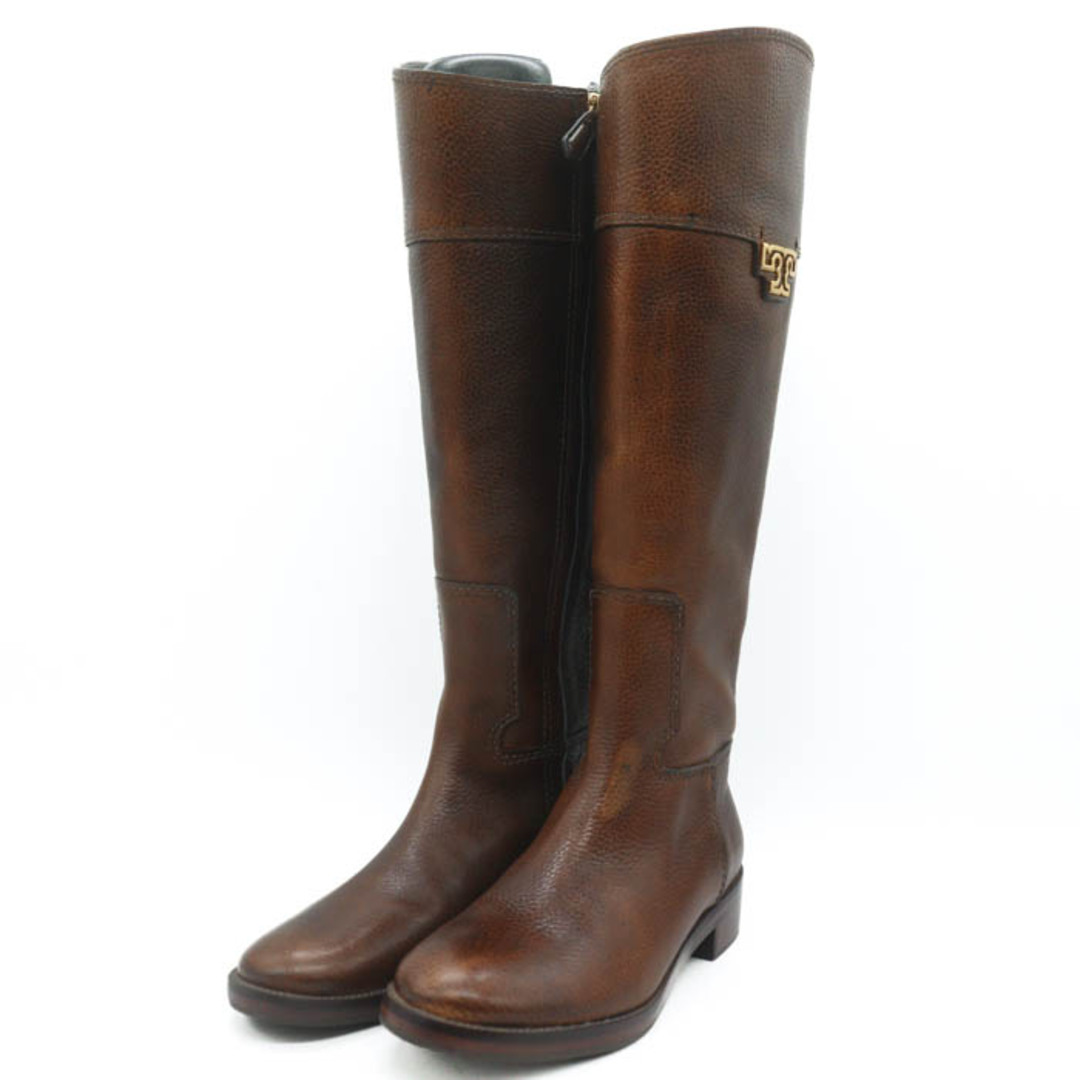 Tory Burch - トリーバーチ ロングブーツ 本革 レザー Tロゴ ブランド