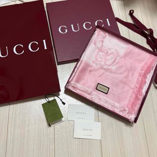 GUCCI（マフラー/ショール ・ ピンク/桃色系）のフリマアイテム一覧