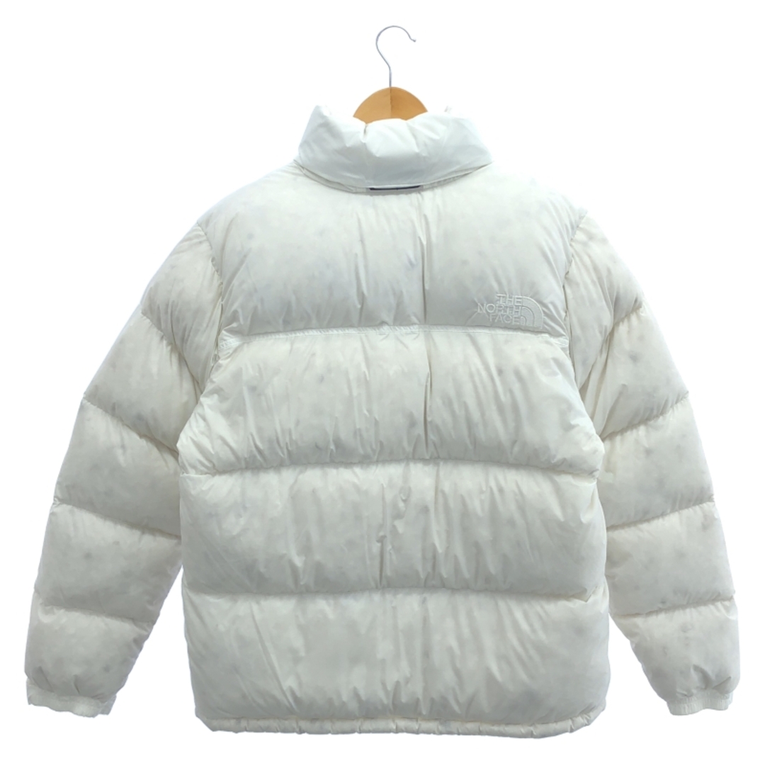 THE NORTH FACE - 【中古】THE NORTH FACE Undyed Nuptse Jacket L 白
