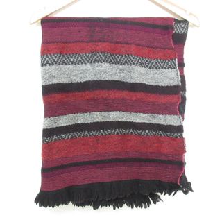 MISSONI - ミッソーニ マフラー ストール フリンジ 総柄 ウール