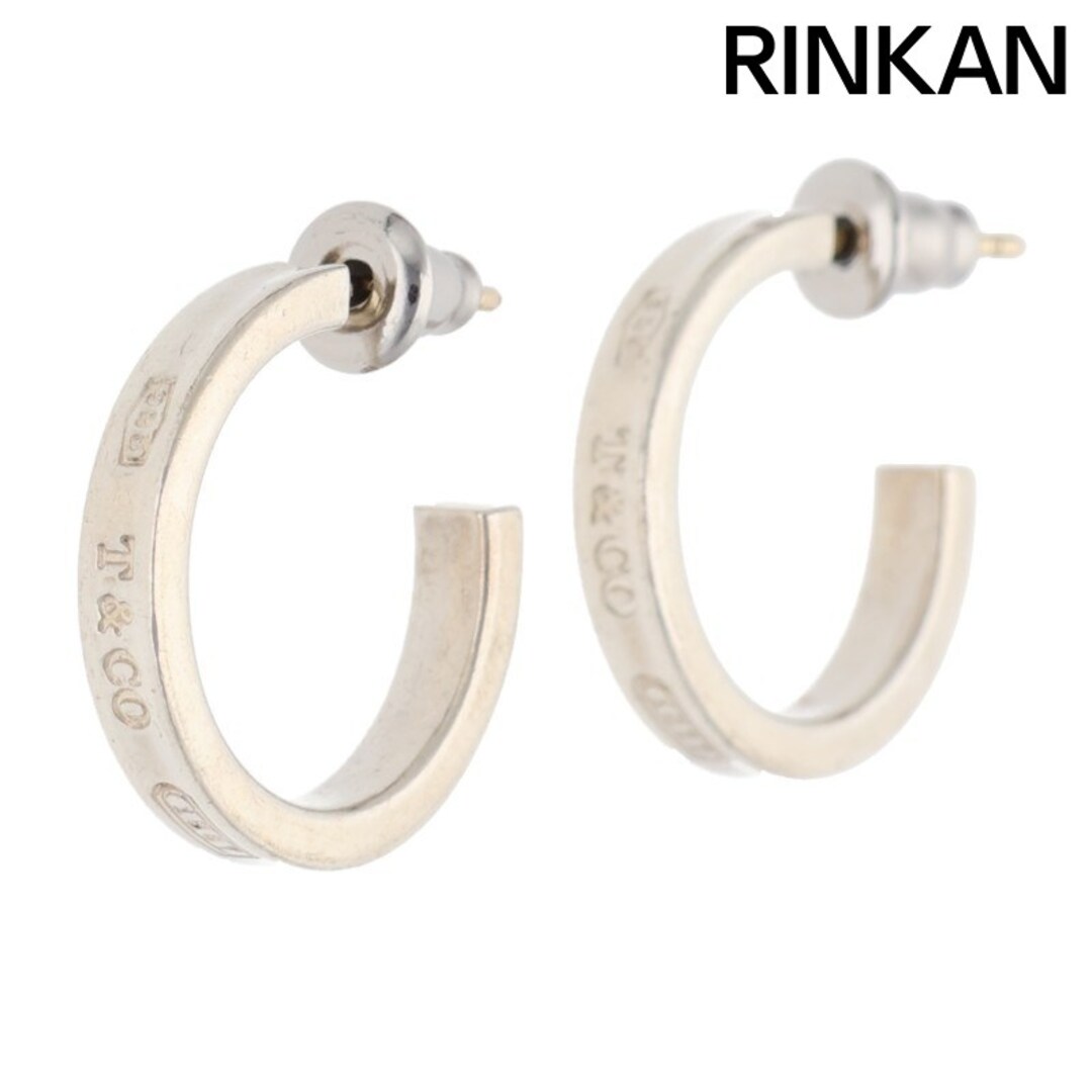 Tiffany & Co. - ティファニー 1837 ナロー シルバーフープピアス