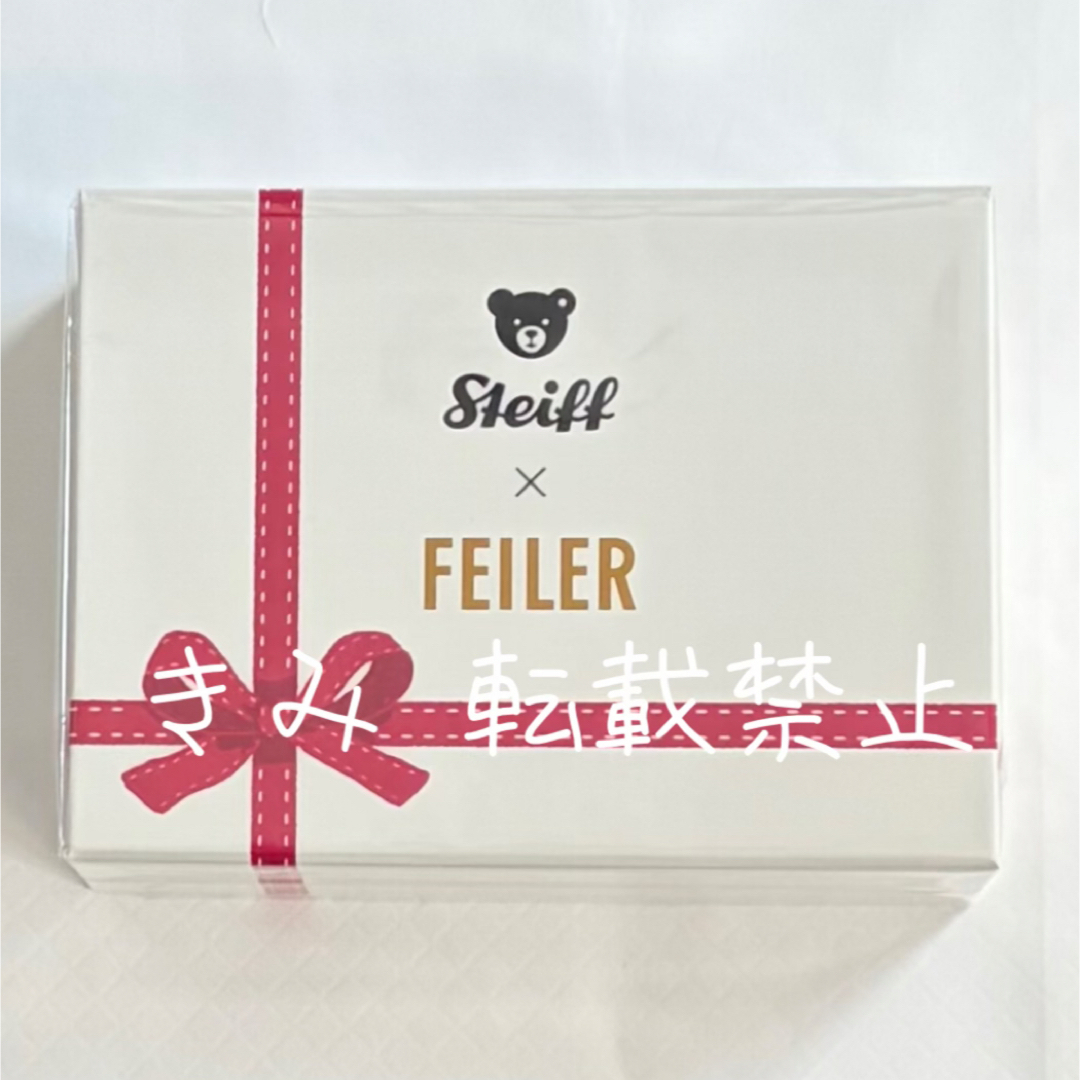 FEILER - FEILER×Steiff シュタイフ テディベア アンド フェイラー