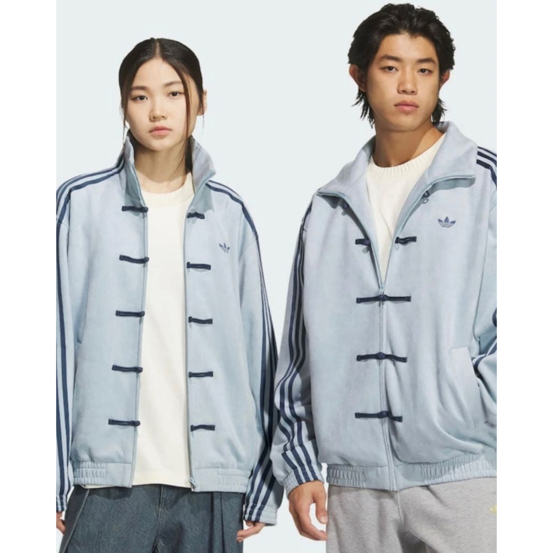 adidas Originals - 海外限定S Adidas CTT ジャケット ライトブルー