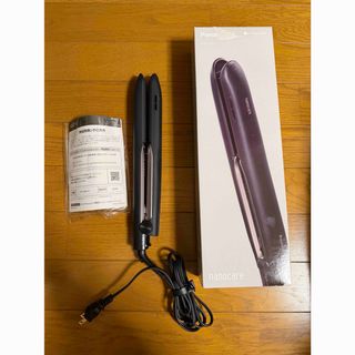 Panasonic - Panasonic ストレートアイロン ナノケア ブラック EH-HS9J
