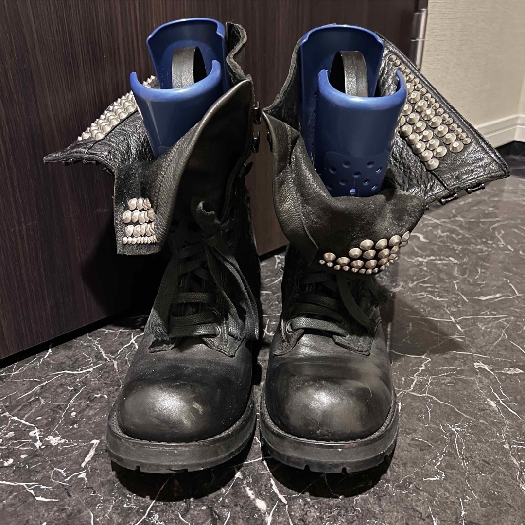 KMRII - KMRii ケムリ スタッズ クロムブーツ 紐付き 26.5cmの通販 by