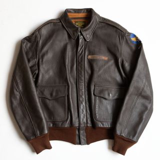 THE REAL McCOY'S - D-1 フライトジャケット リアルマッコイ S 本革