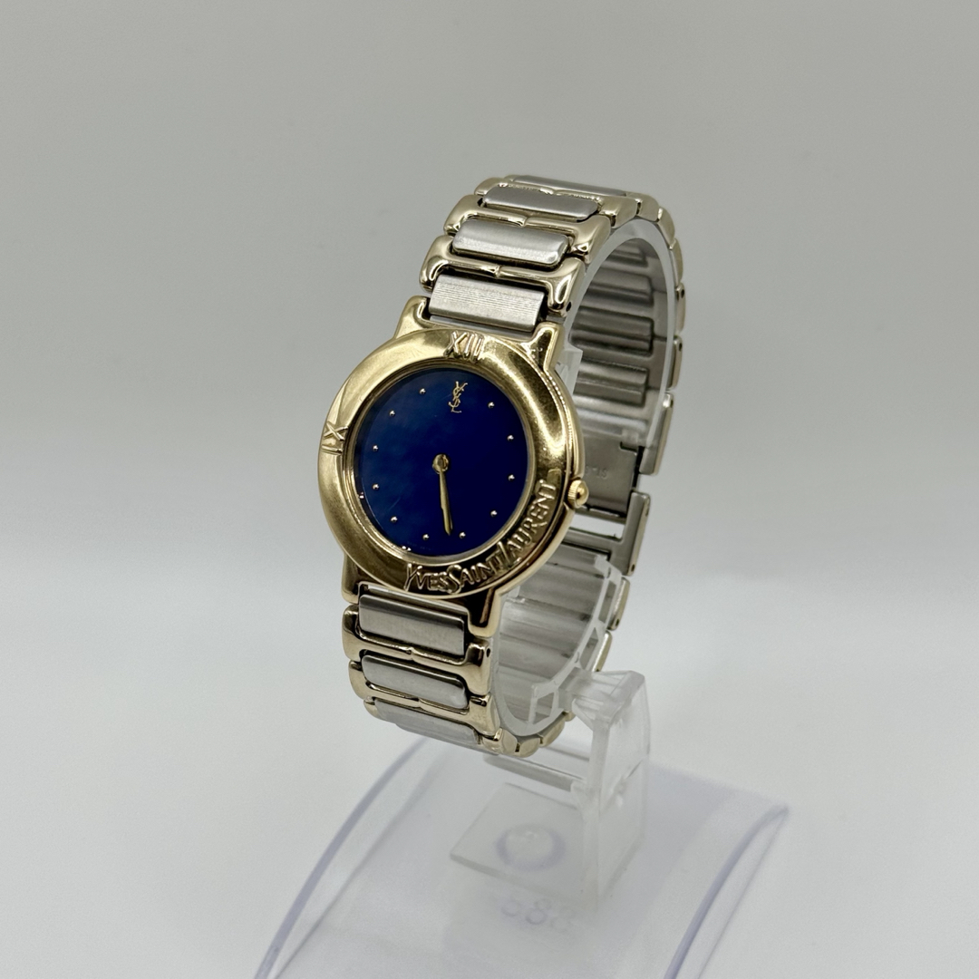 Yves Saint Laurent - YSL イブサンローラン 4620-E60957 QZブルー文字