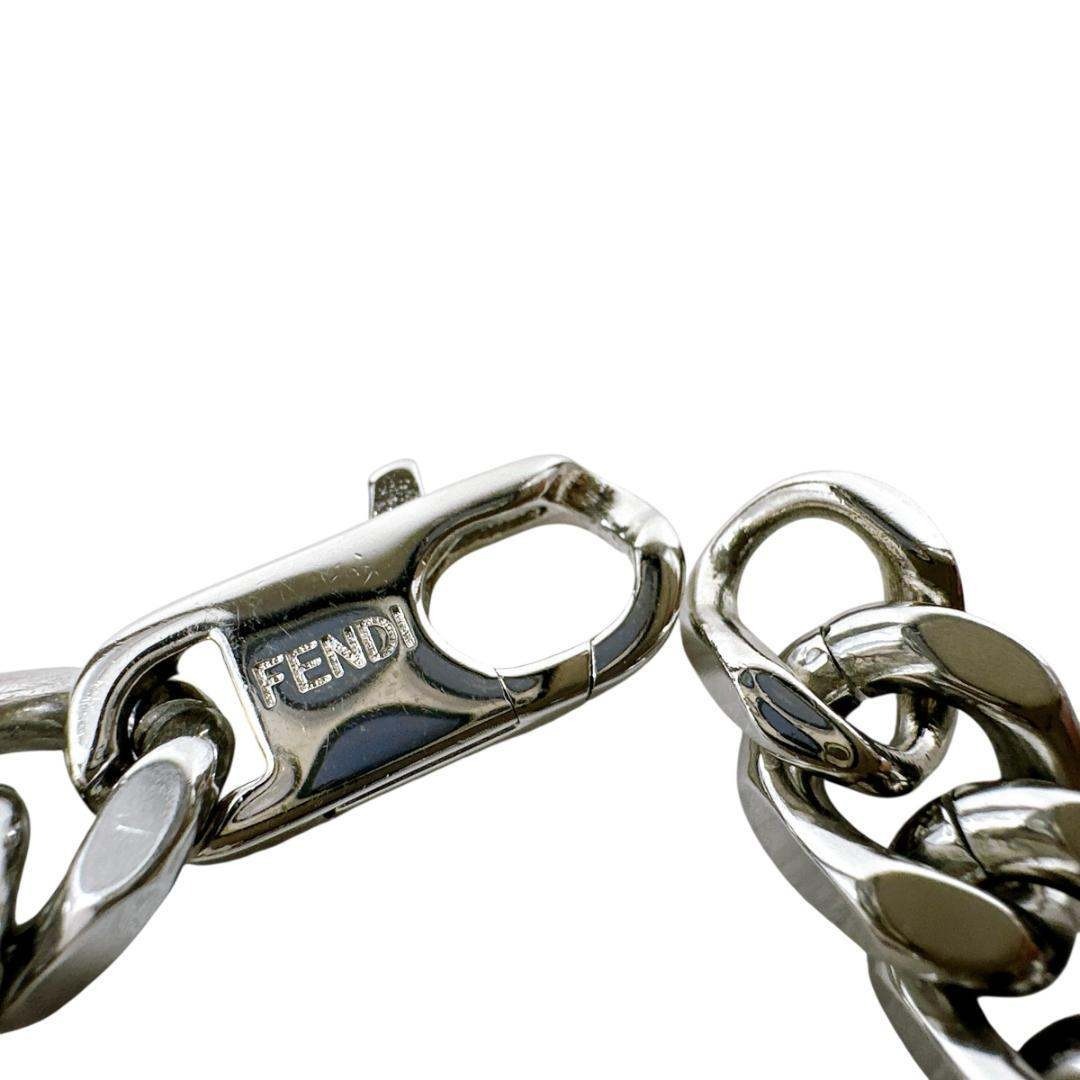 FENDI - FENDI フェンディ バゲット ブレスレット FFロゴ チェーン
