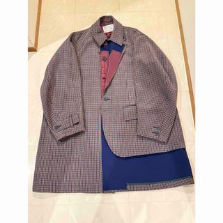 kolor - kolor 19aw アシンメトリーコート ドーバー銀座限定 サイズ1の