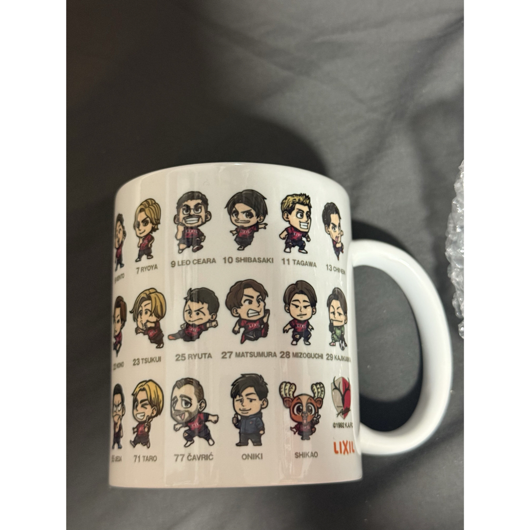 鹿島アントラーズ 2025 LIXIL マグカップ 千田純生 優勝記念の通販 by