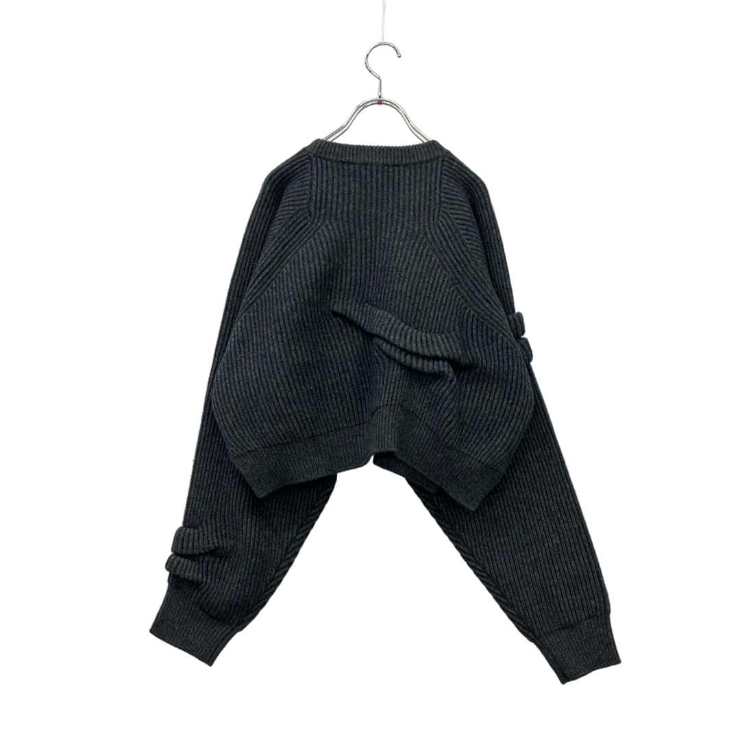 ENFOLD - 美品 エンフォルド 長袖ニット タックショート ウール タグ