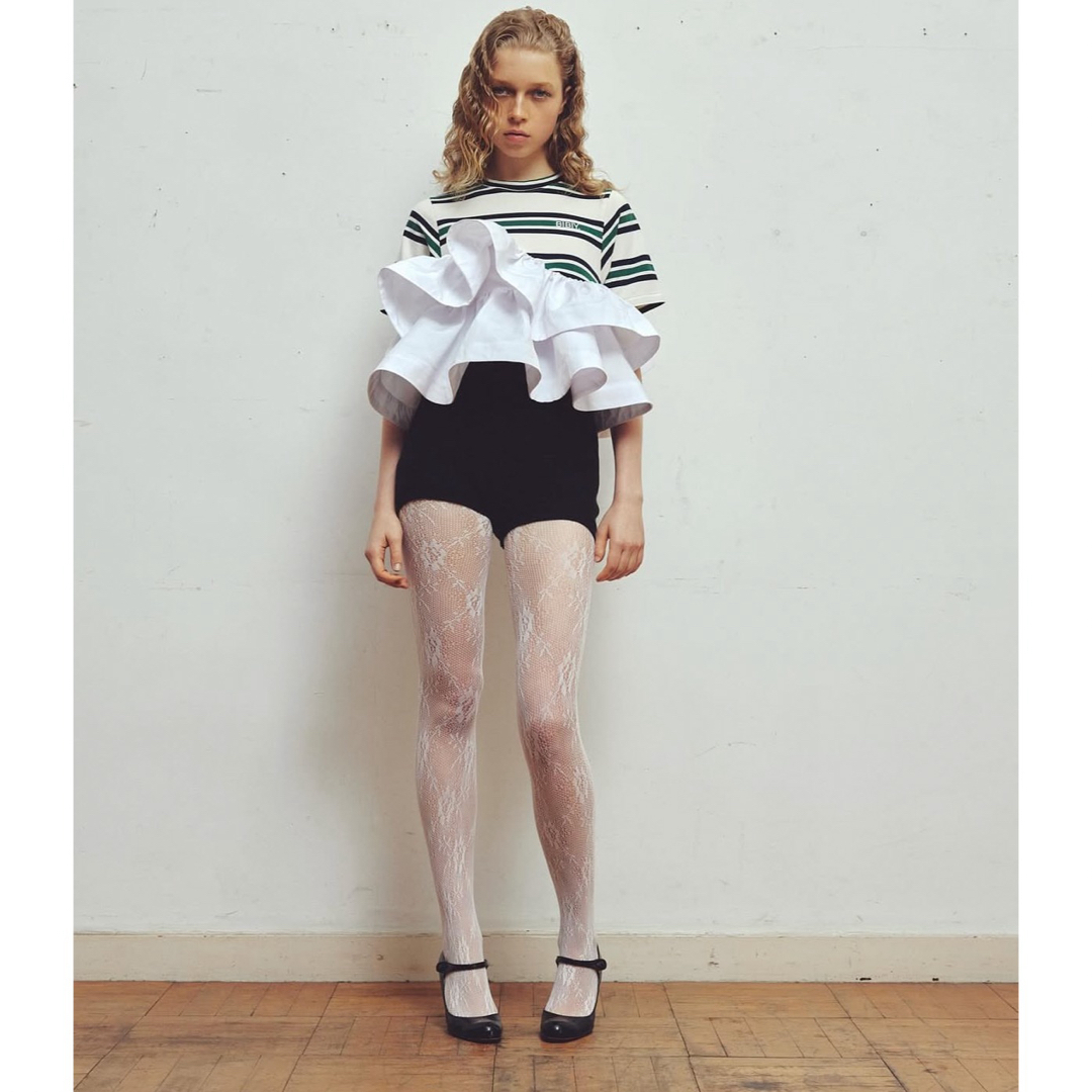 SNIDEL - Bibiy 美品 フリルボーダートップスの通販 by moran's shop