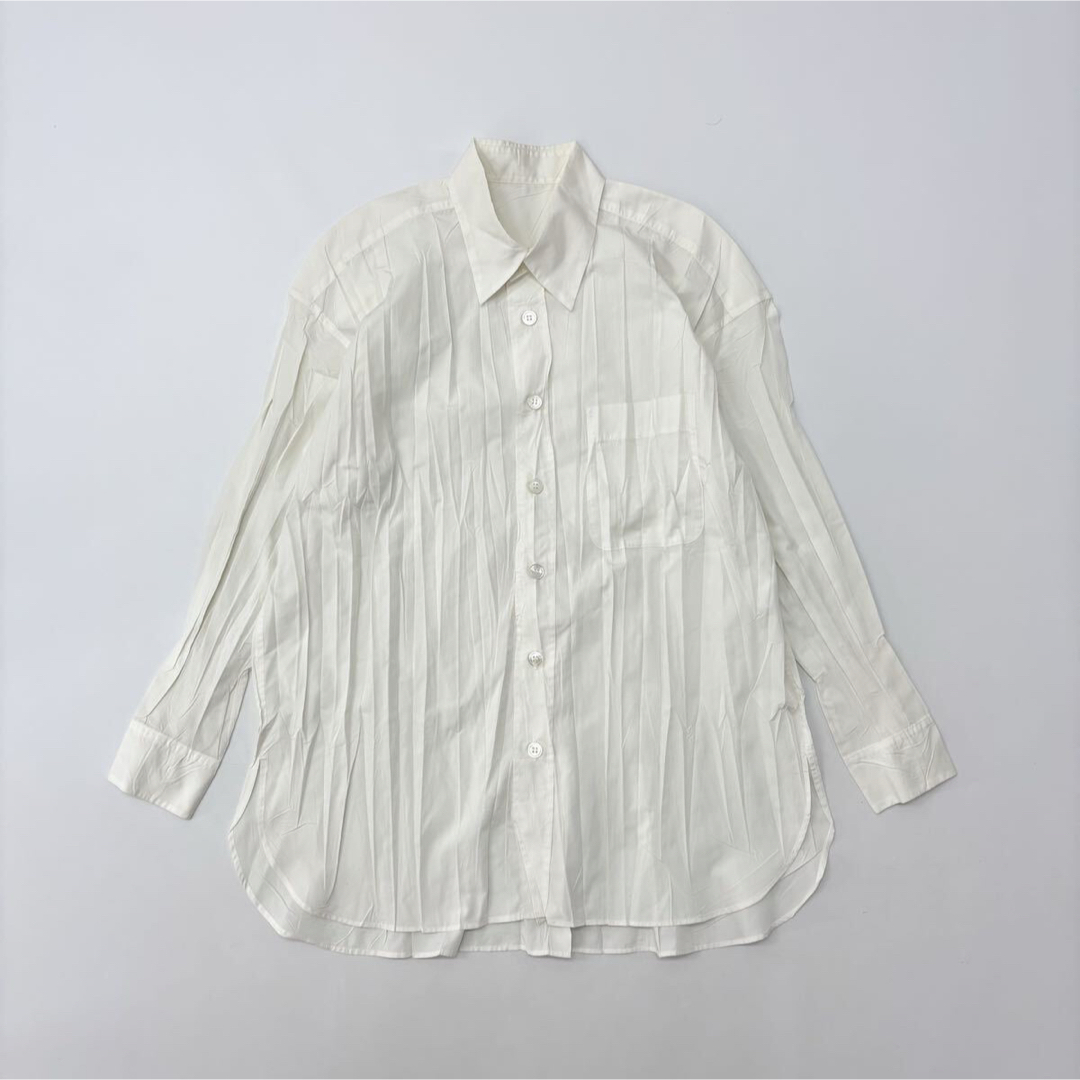 ISSEY MIYAKE - 90s ヴィンテージ イッセイミヤケ 太 プリーツ シャツ