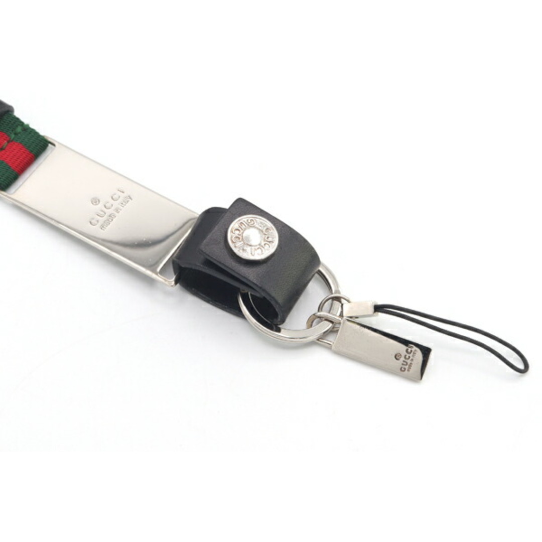 GUCCI - グッチ ネックストラップ シェリーライン グリーン 中古の通販
