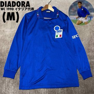 DIADORA - 【イタリア代表】ディアドラ社90年W杯モデルユニフォームOの