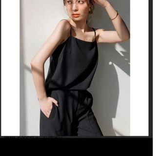 ánuans - OUR WACOAL×anuans カップインベロアショートキャミソールの