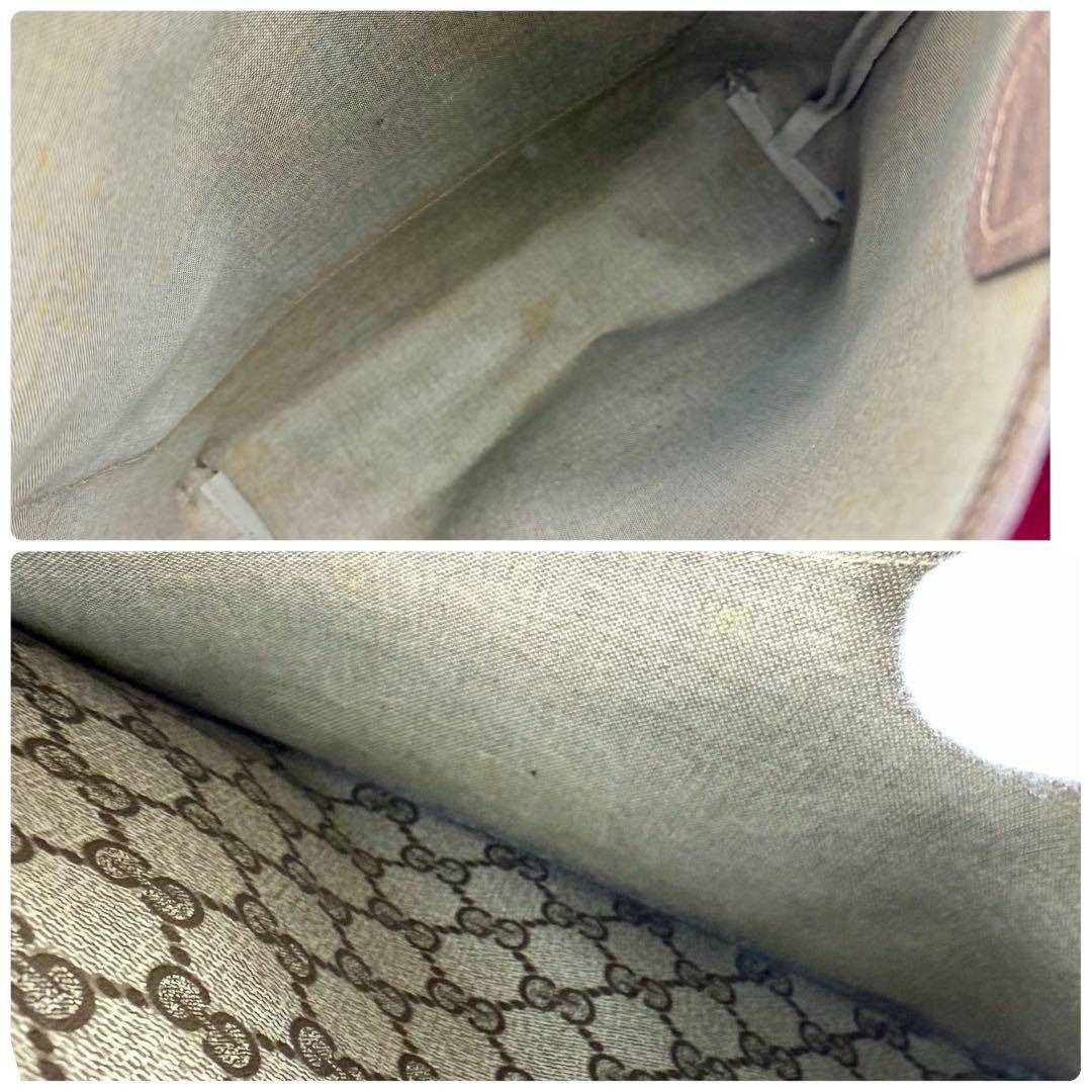 GUCCI - GUCCI トートバック A4可 PVC シェリーライン インター