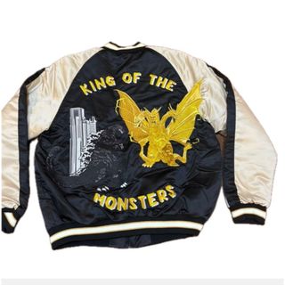 東洋エンタープライズ 硫黄島 別珍 スカジャン TT10797 紺 大の通販 by