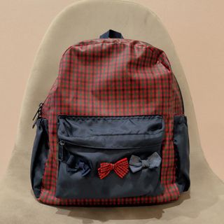 familiar - ファミリア リュック 1L位 キッズ 女児 赤系【中古】【新