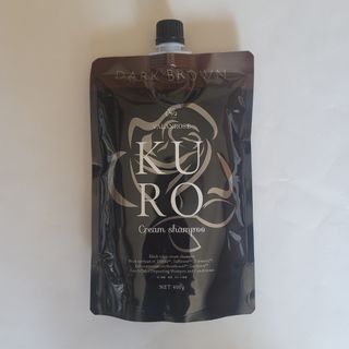 KURO - 新品バランローズ KUROクリームシャンプー ダークブラウンの