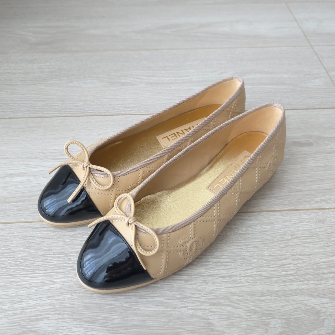 CHANEL - 未使用【シャネル】バレリーナ バレエシューズ フラット