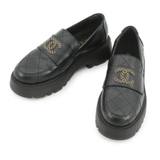 CHANEL - シャネル ローファー 黒 37の通販 by 国見's shop｜シャネル