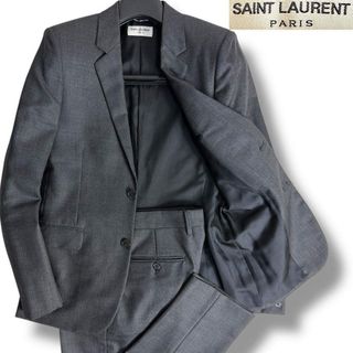 SAINT LAURENT - YVES SAINT LAURENT ITALY製 ブラック セットアップ