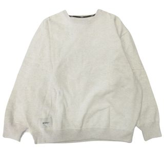 W)taps - WTAPS×Champion ACADEMY CREW NECK SAND Mの通販 by