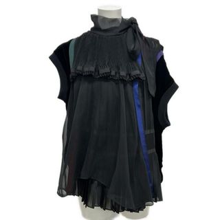 sacai - サカイsacai即完売レアレースブルゾンma1ブラックblack矢田