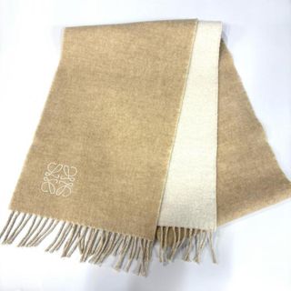 LOEWE - ロエベ LOEWE バイカラー マフラーの通販 by しばらくお取引