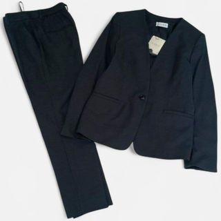 PLST - プラステ ジャケット XS &パンツXXS スーツ セットアップ 紺の