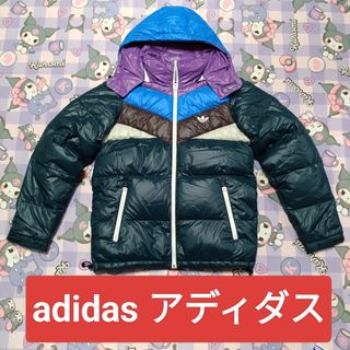 adidas - adidas ダウンジャケット 90年代 90s 80s 万国旗タグの通販