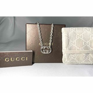 GUCCI - 【美品】GUCCI レクタングル チェーン ネックレス 男女兼用
