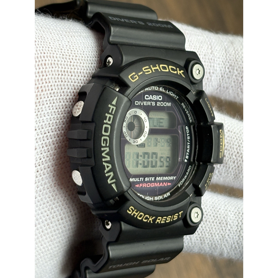 G-SHOCK - ジャンク CASIO G-SHOCK FROGMAN GW-200 ブラックの通販 by