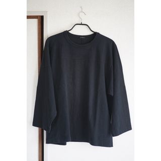 COMOLI - 【美品】COMOLI コットンシルク 長袖クルー 黒 size 2の通販