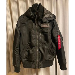 ALPHA INDUSTRIES - レア品 旧タグ ビンテージ N2B グレー フライト