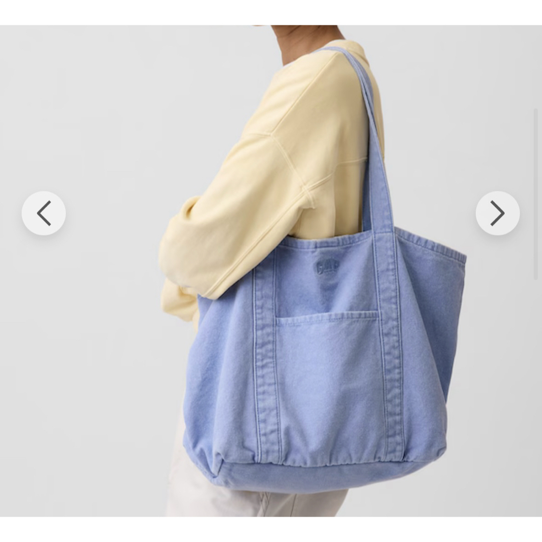 GAP - 【新品未使用】GAP ロゴトートバッグ ムーンストーンブルーの