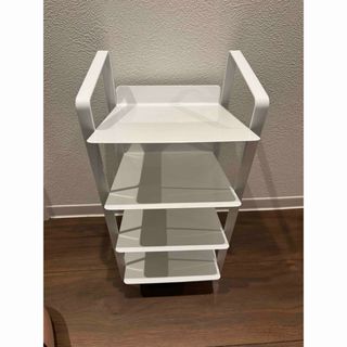 キッチンワゴン 隙間収納 幅20 奥行60 ホワイトの通販 by hisashi's