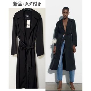 ZARA（ロングコート ・ ブラック/黒色系）のフリマアイテム一覧