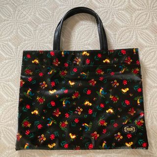 FEILER - フェイラー モフモフワンチャン トートバッグ シルバーグレー