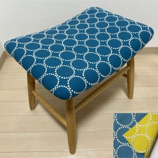 937 建具屋一筋58年のおじいちゃんの手作りスツール、イス☆けやきの