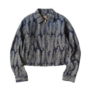 KAPITAL - KAPITAL キャピタル ダマスク柄フリースZIPブルゾン サイズ2